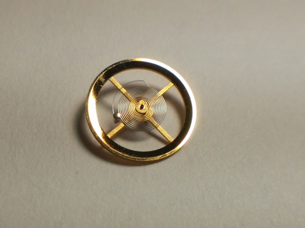 Omega 625 1327 Balance Complete, used for watch repair/parts