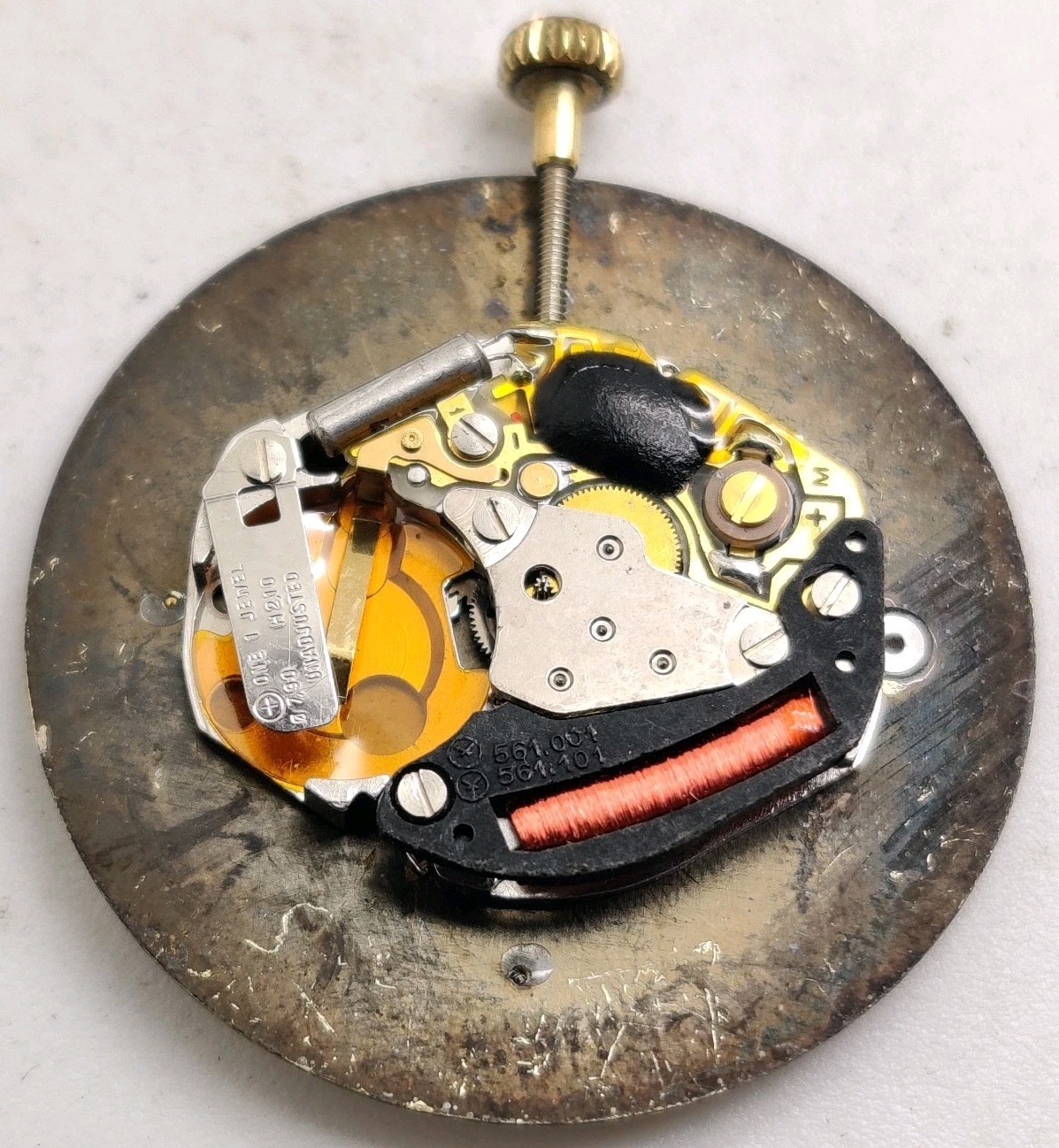 ETA ESA AS Cal. 561.001 561.101 Swiss quartz watch movement works For Repair