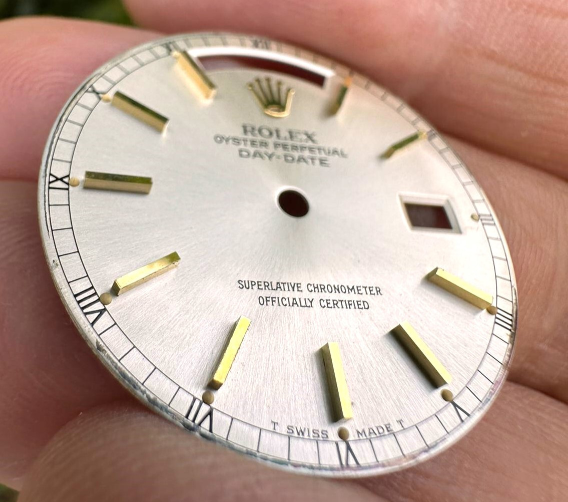 Rolex Day-Date Original Vintage Dial Marked Beyeler Ref.18038 Cal.3155