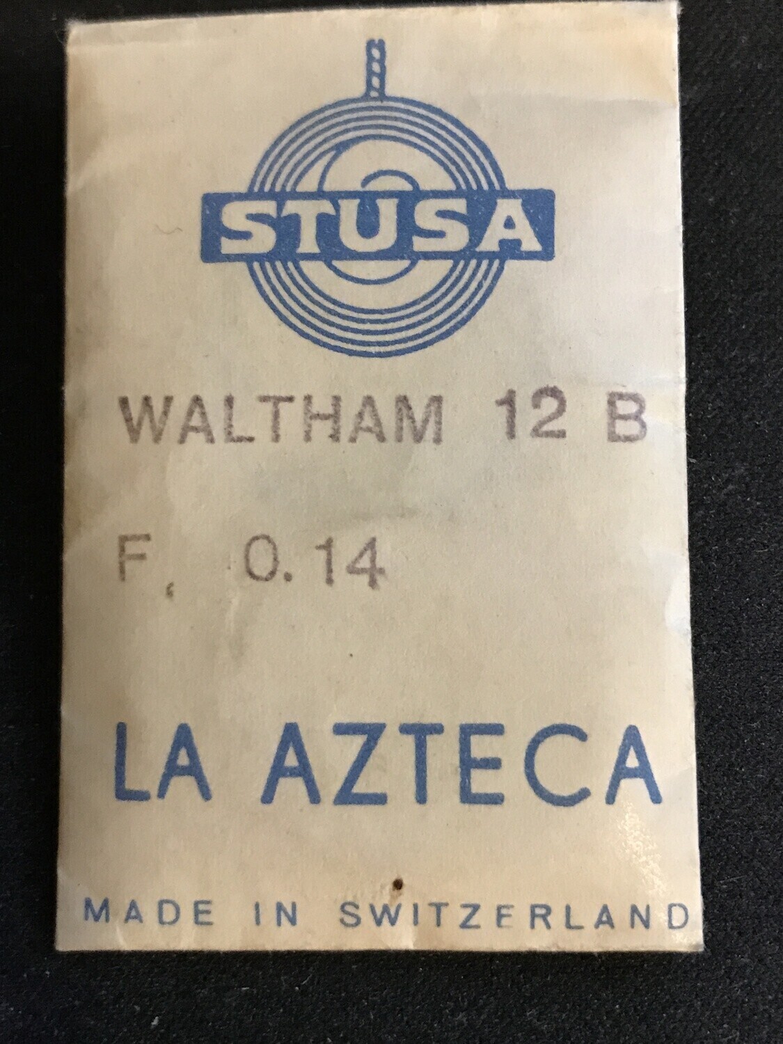 STUSA Mainspring for Waltham Colonial A – 10s / 12s No. 2234 – Steel