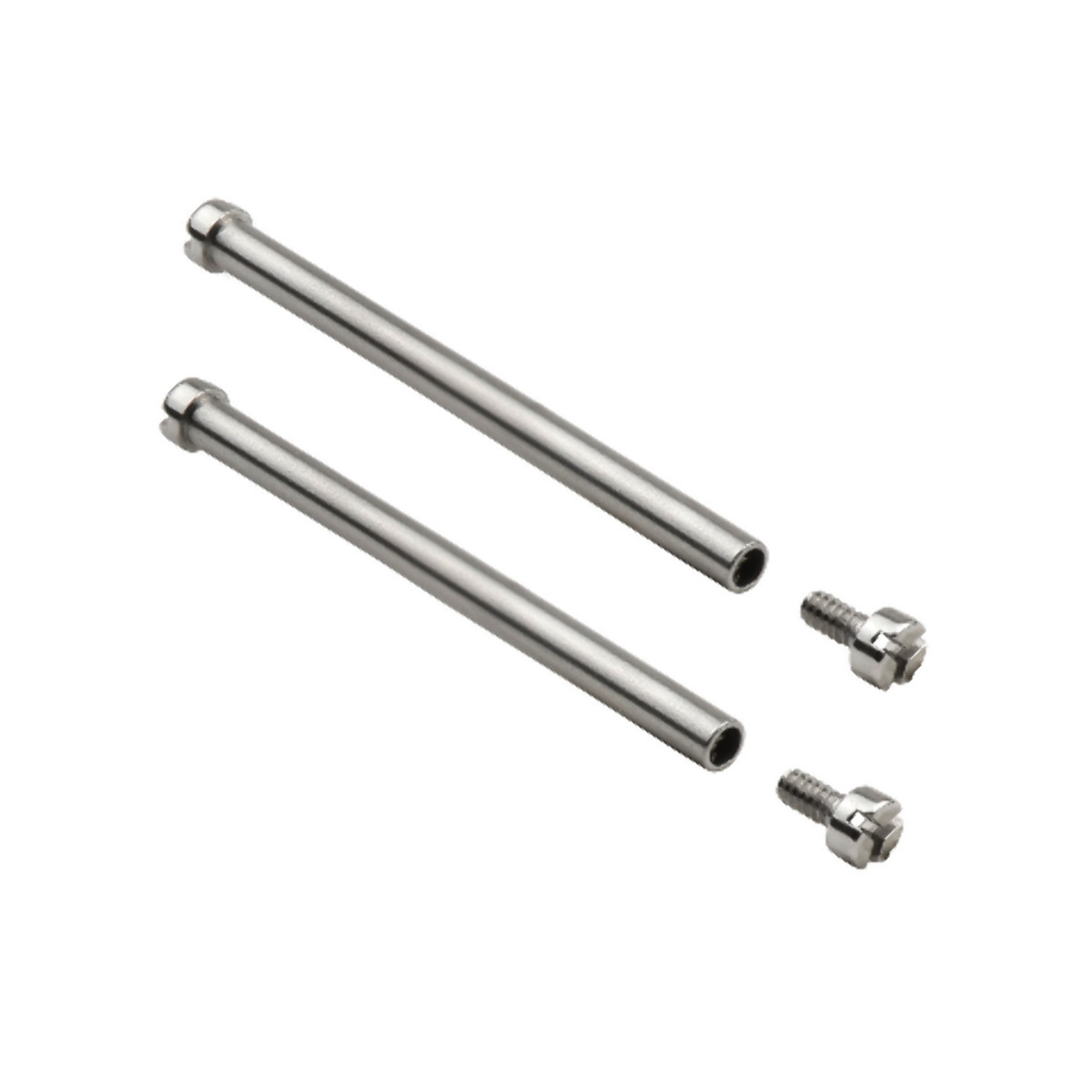 2 PCS TUBE AND SCREW SET FOR ORIS AQUIS BRACELET FOR DATE 21MM LUGS S/STEEL