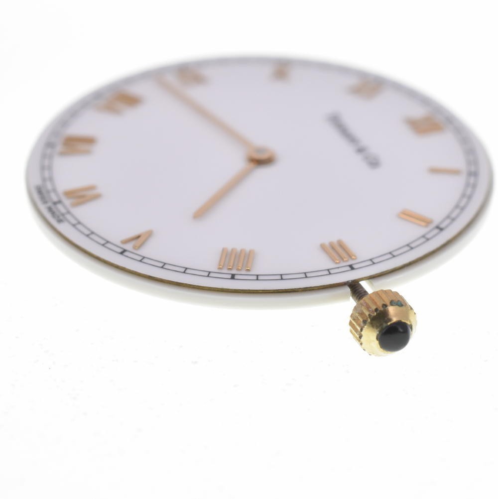 TIFFANY&Co. Genuine Movement Cal.ETA256.031 Quartz Wrist Watch Parts Working #2