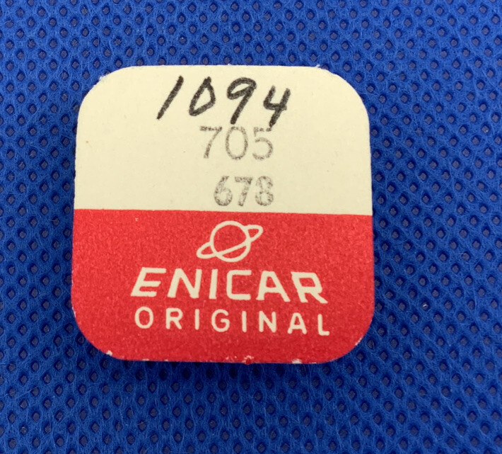 Enicar 678 Part # 705/1094 Escape Wheel. Sealed. NOS 4-6 L