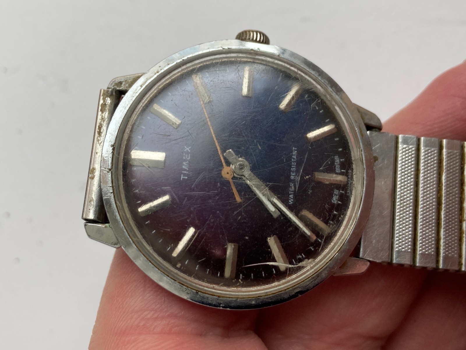 VINTAGE MEN WRIST WATCH SALE FOR PARTS TIMEX KELTON 1979 GREAT BRITAIN