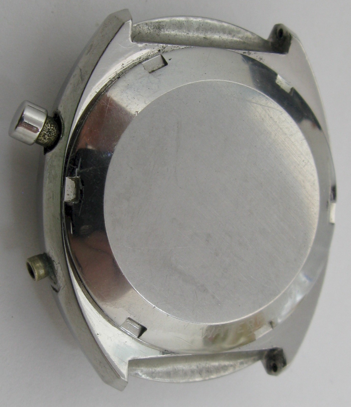 Omega Seamaster Chronostop Watch Case 145.009 in s. steel diameter 34.4 mm