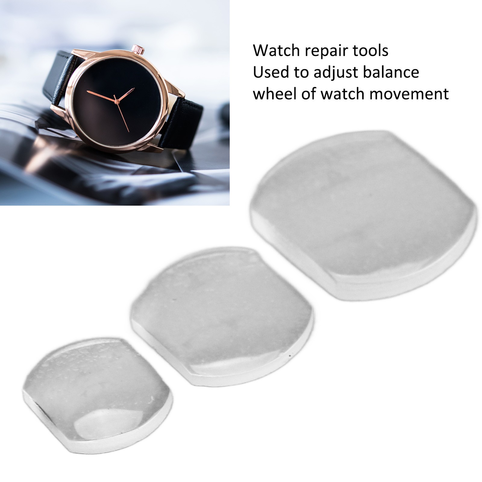 3pcs Watch Calendar Magnifying Glass Strong Permeability Watch Calendar Wind AP9