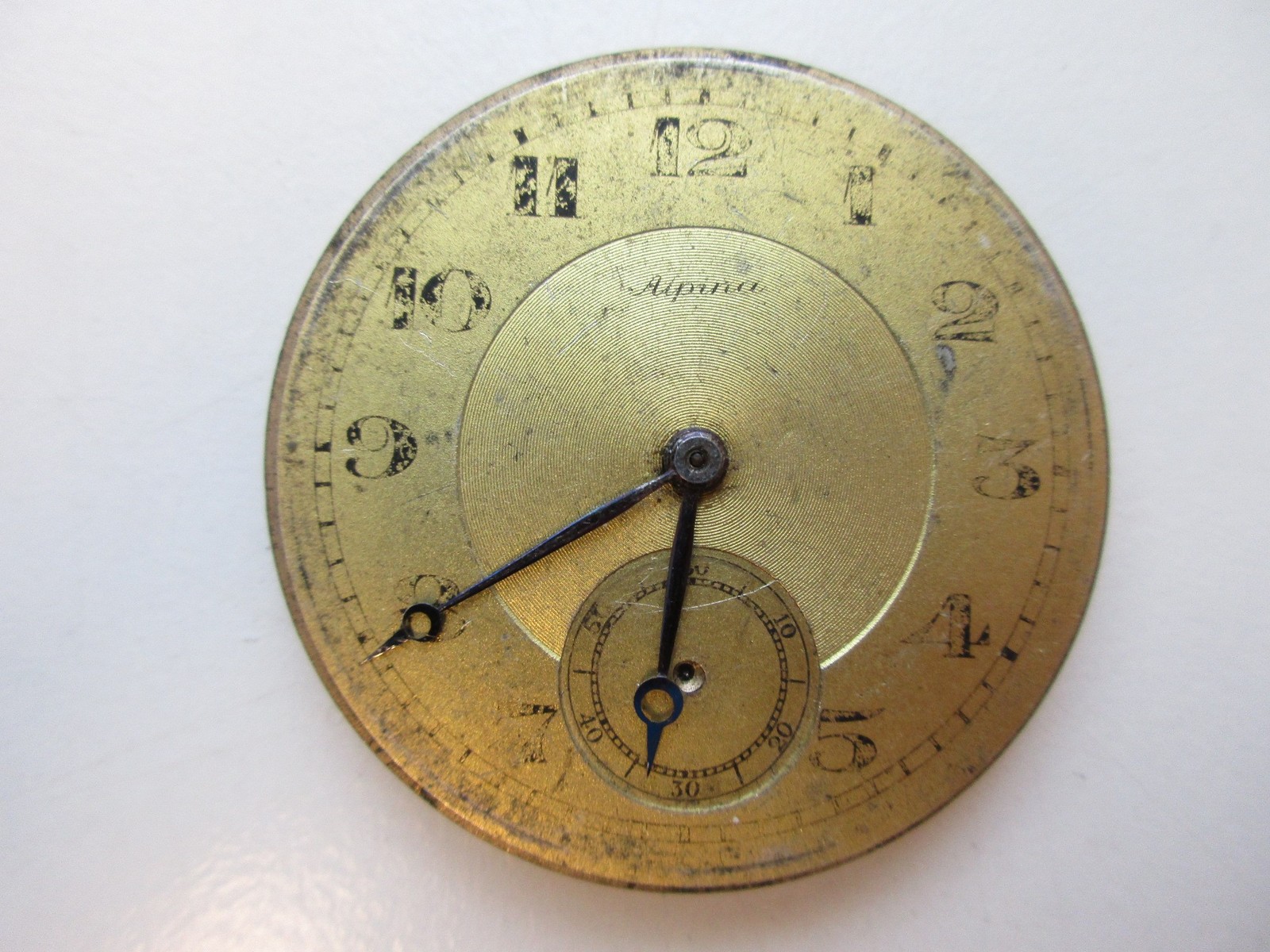 Alpina ref. 1721 Swiss vintage pocket watch movement – for parts