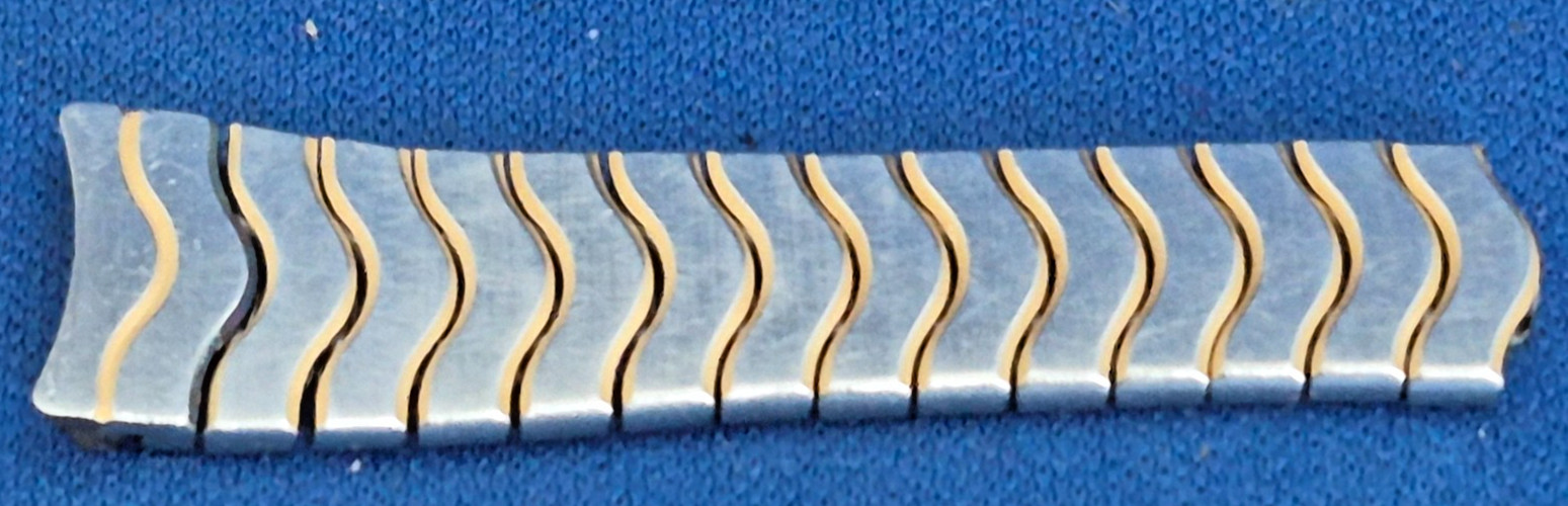 EBEL Sport Wave Taper Segment 14 Fixed Links Taper 12.8-10mm Lady Gold & Steel
