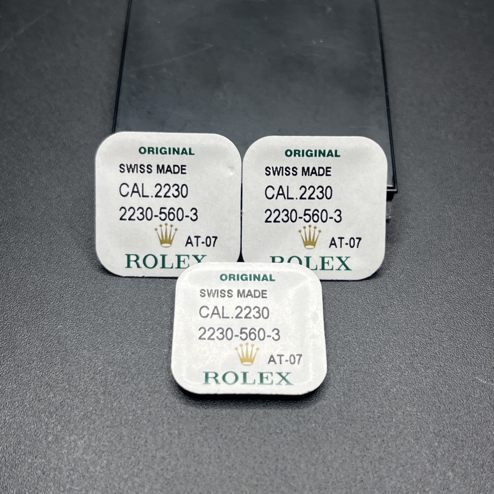 New Genuine Rolex Cal. 2230 Part 560-3 Spring Clip For Oscillating Weight (002)
