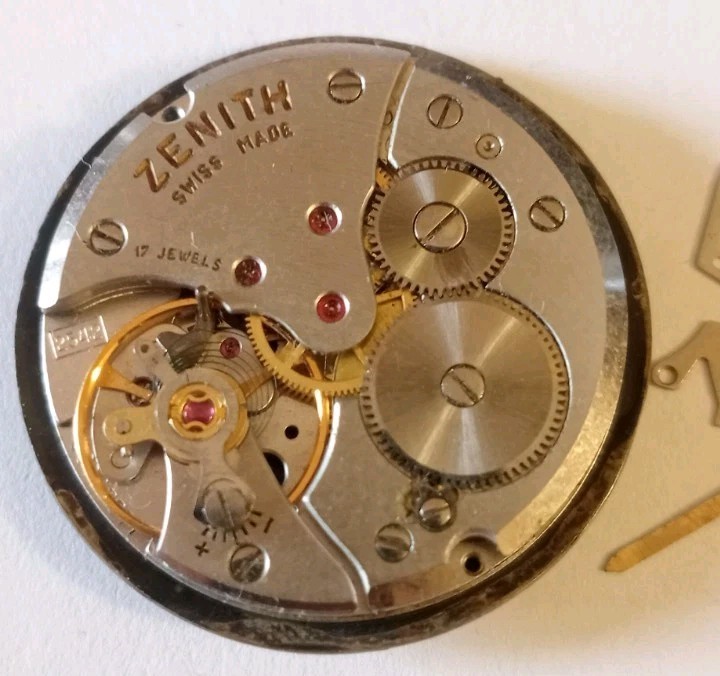 Zenith 2542 movement parts parts