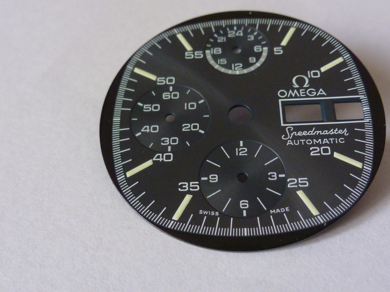Omega Speedmaster 1045 dial Black 176.014 TV Automatic Chronograph service dial