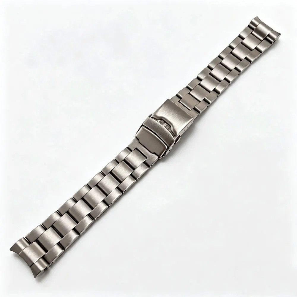 20ATM 40MM Titanium Diver Watch Case Strap For NH34 NH35 PT5000 Sapphire Glass