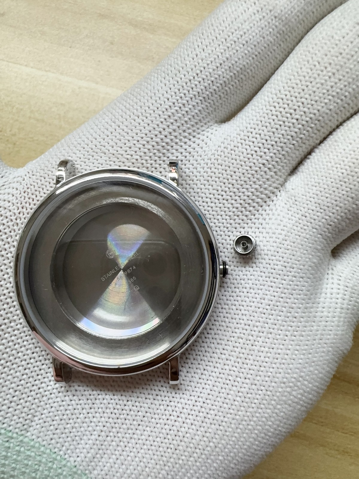 DIY Watch Part Kit for 2824 2892 Portofino 40mm Watch Case+Dial+Hands+SS Strap