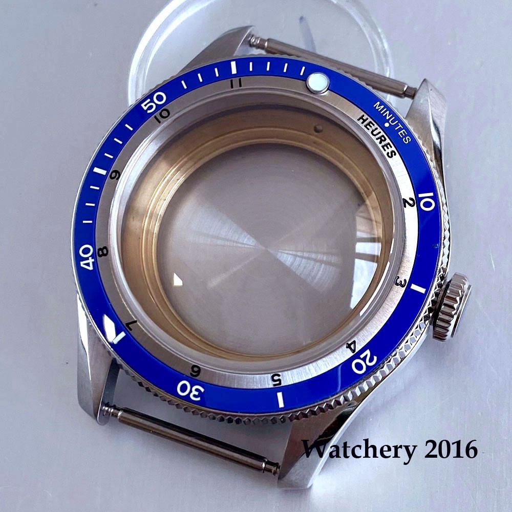 New Sapphire Glass 20ATM 40mm Diving Men Watch Case Fit NH35 PT5000 Miyota 8215