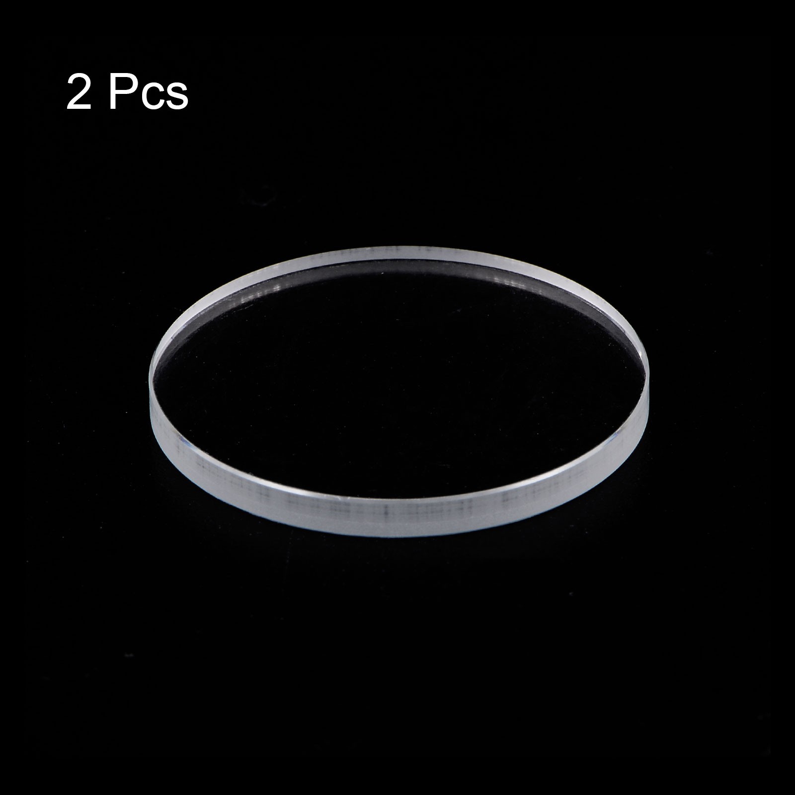 2pcs 31mmx3mm High Transmittance Watch Crystal Lens Glass Round Flat Mineral