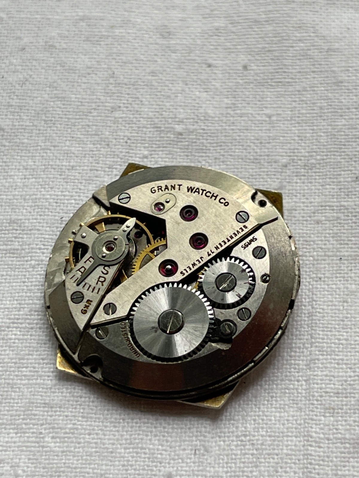 Grant watch – movement for mens watch TRY TO RUN, lot 0707