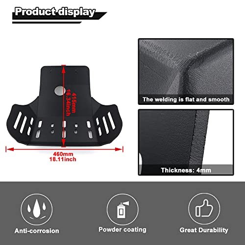 4mm Motorcycle Skid Bash Plate Fit for DR650 2026 2025 2024 2022 2023 2021