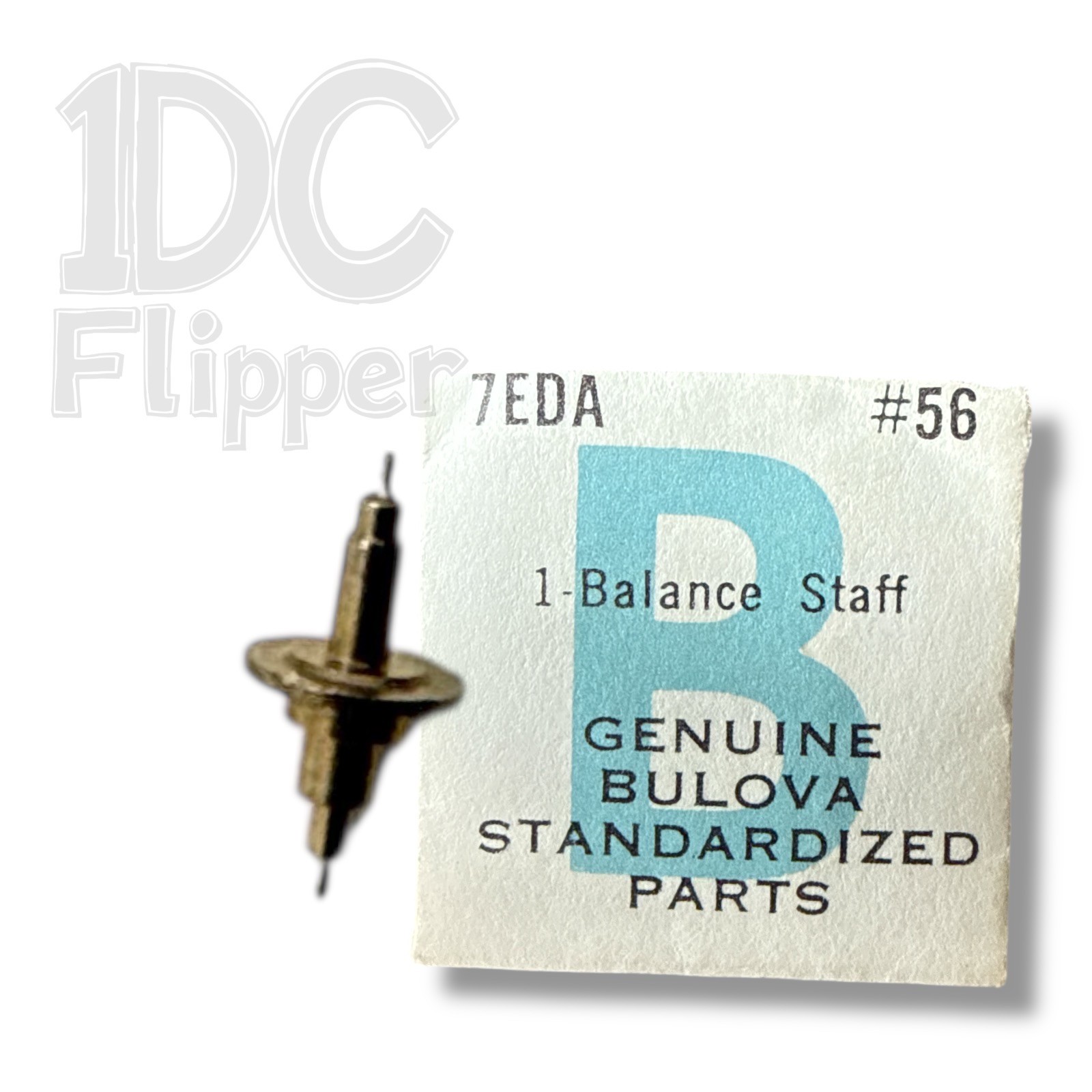 Bulova 7EDA BALANCE STAFF #56 BestFit 100/2610 Buren 04 Fits Multiple, Read!