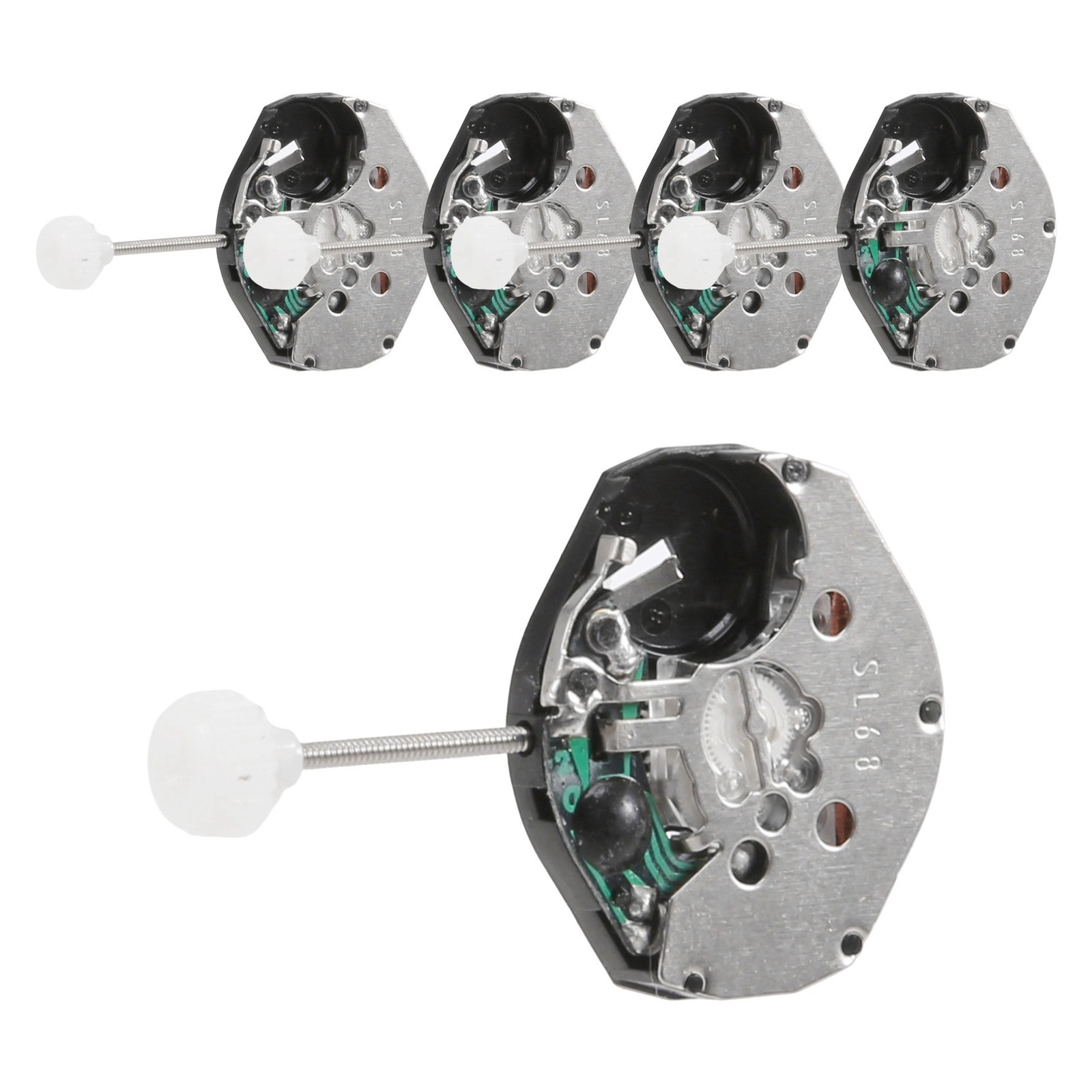 Watch Movement, 5Pcs SL68 Quartz Watch Movement Accessories Repairing6456