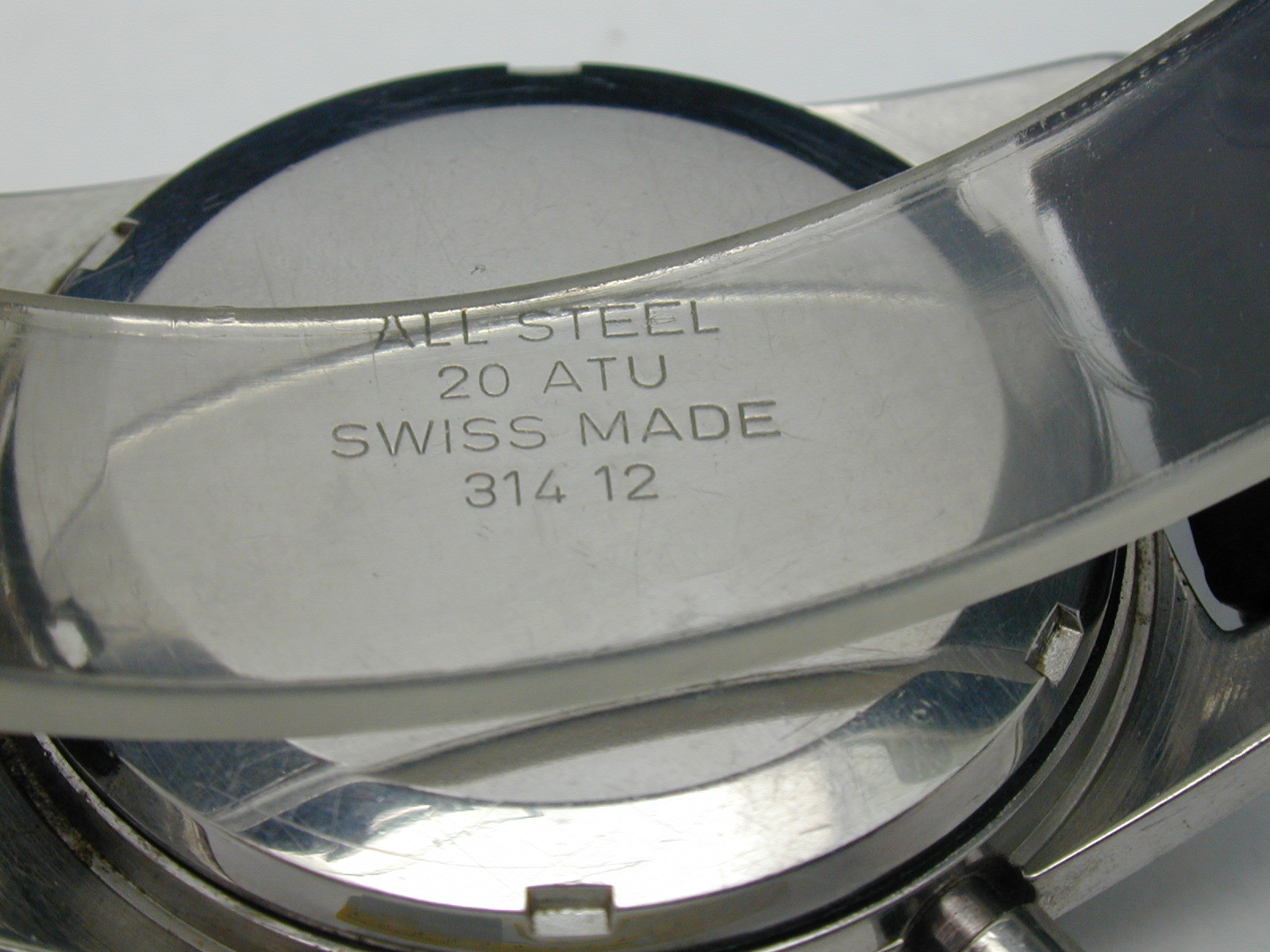 SOLAR VINTAGE 1960S SCREW DOWN CROWN DIVER CHRONOGRAPH VALJOUX 7733