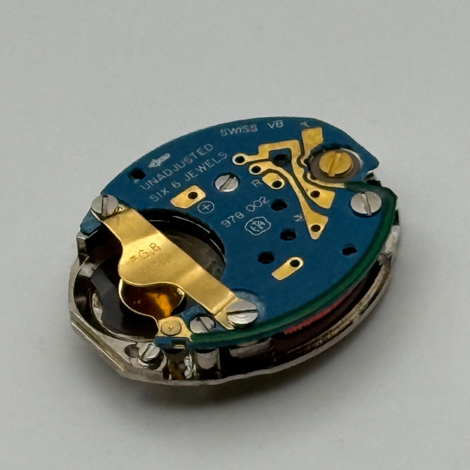ETA 976.001 Watch Movement Quartz Swiss 6 Jewels Parts Repair Spares 13mm