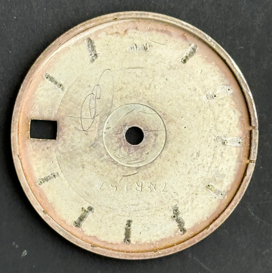 Vintage Rolex Oysterdate Watch Dial For 6466