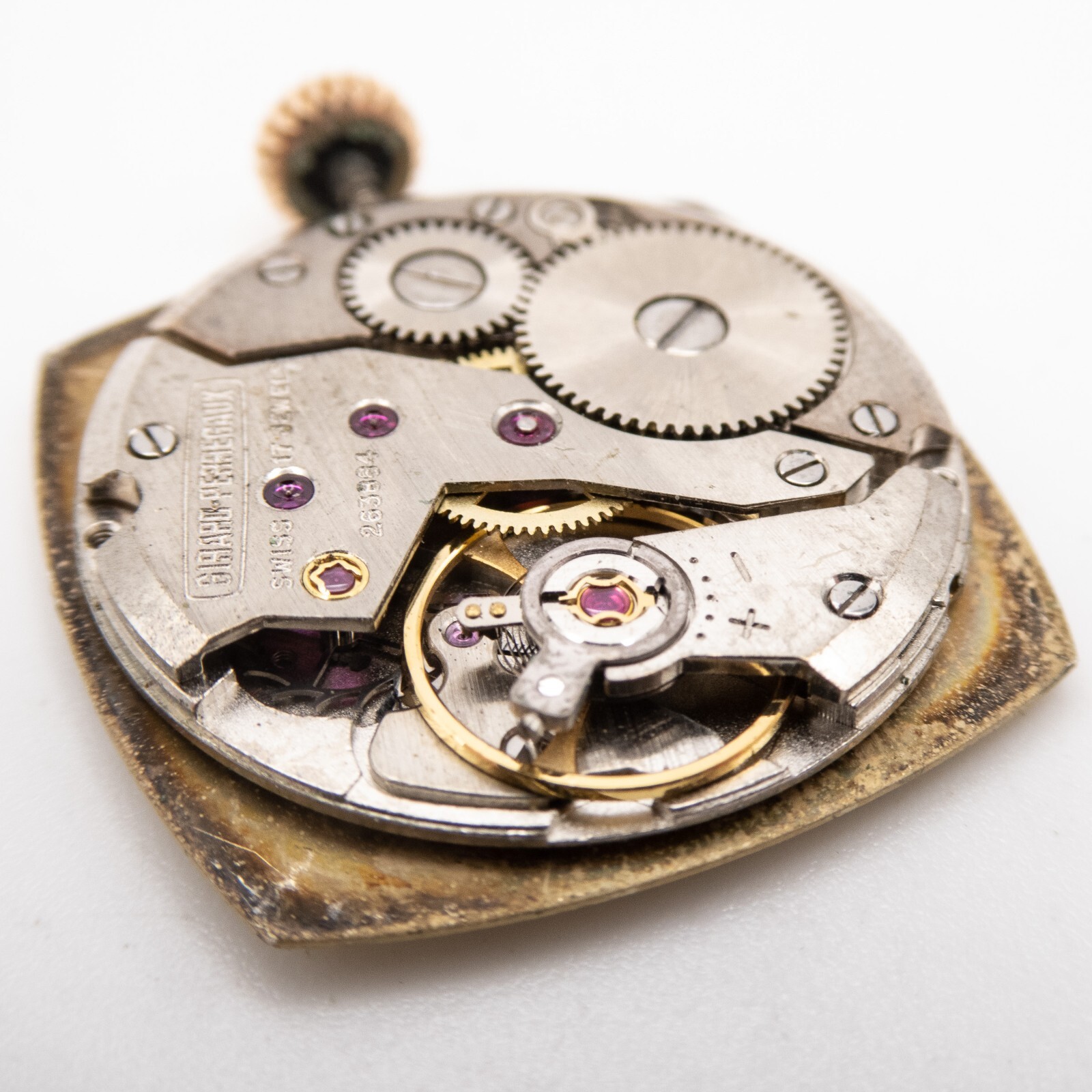Vintage Girard-Perregaux 23.7 mm x 4.2 mm 17-Jewel Wristwatch Movement