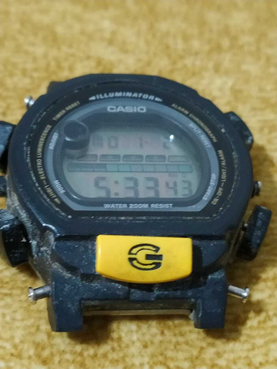 Vintage Casio G-Shock DW-003 QW-1597 200M Illuminator. Full Working