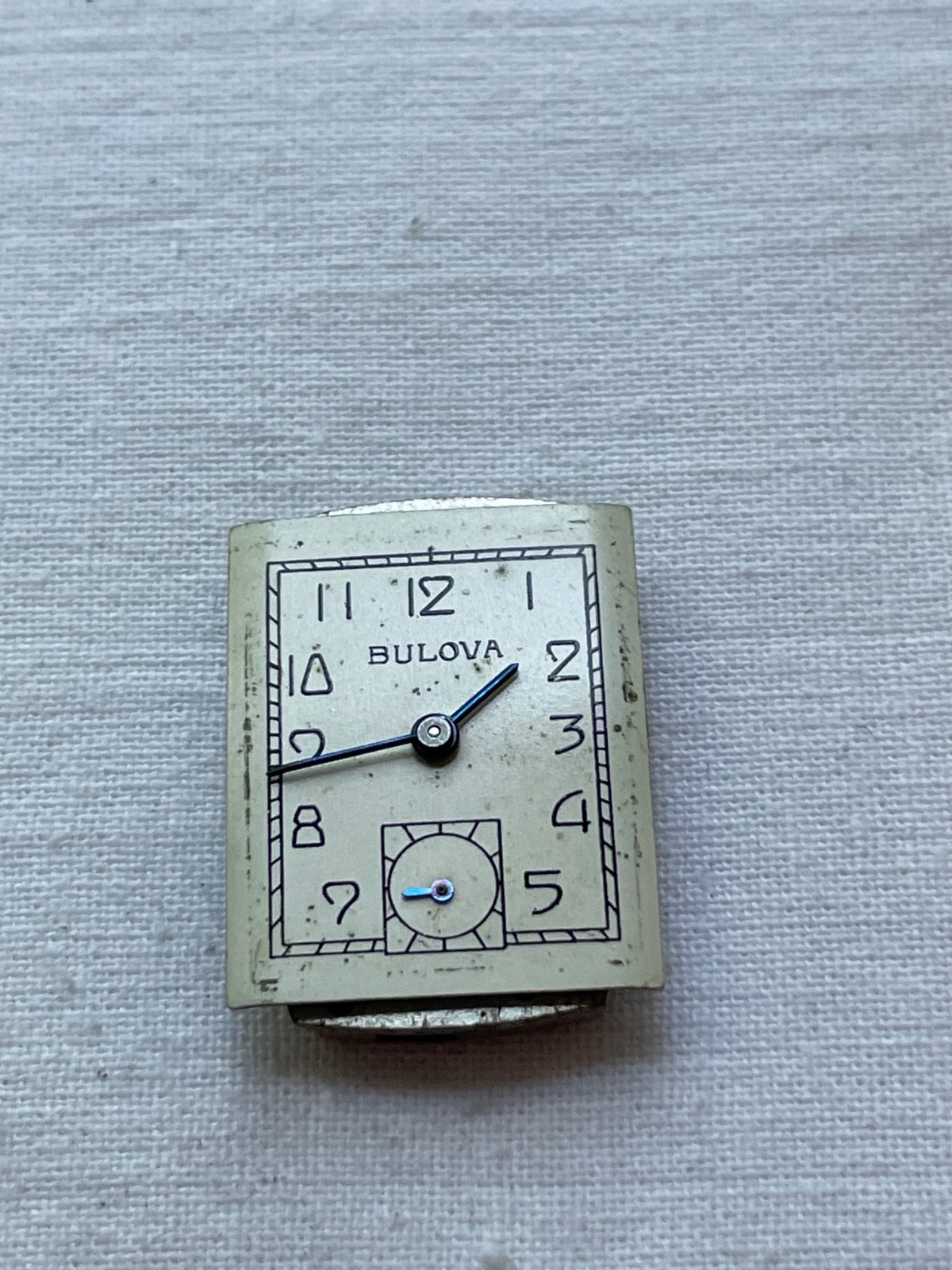 Bulova 7AK – movement for mens watch AS IS, lot1407