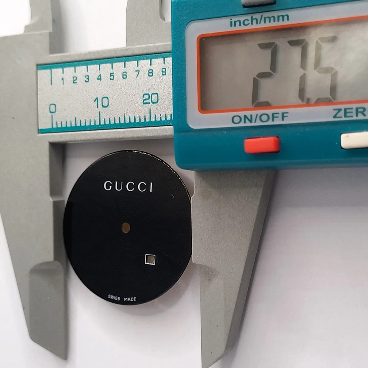 GUCCI Original Dail Part No.YDA05248 COLOR BLACK