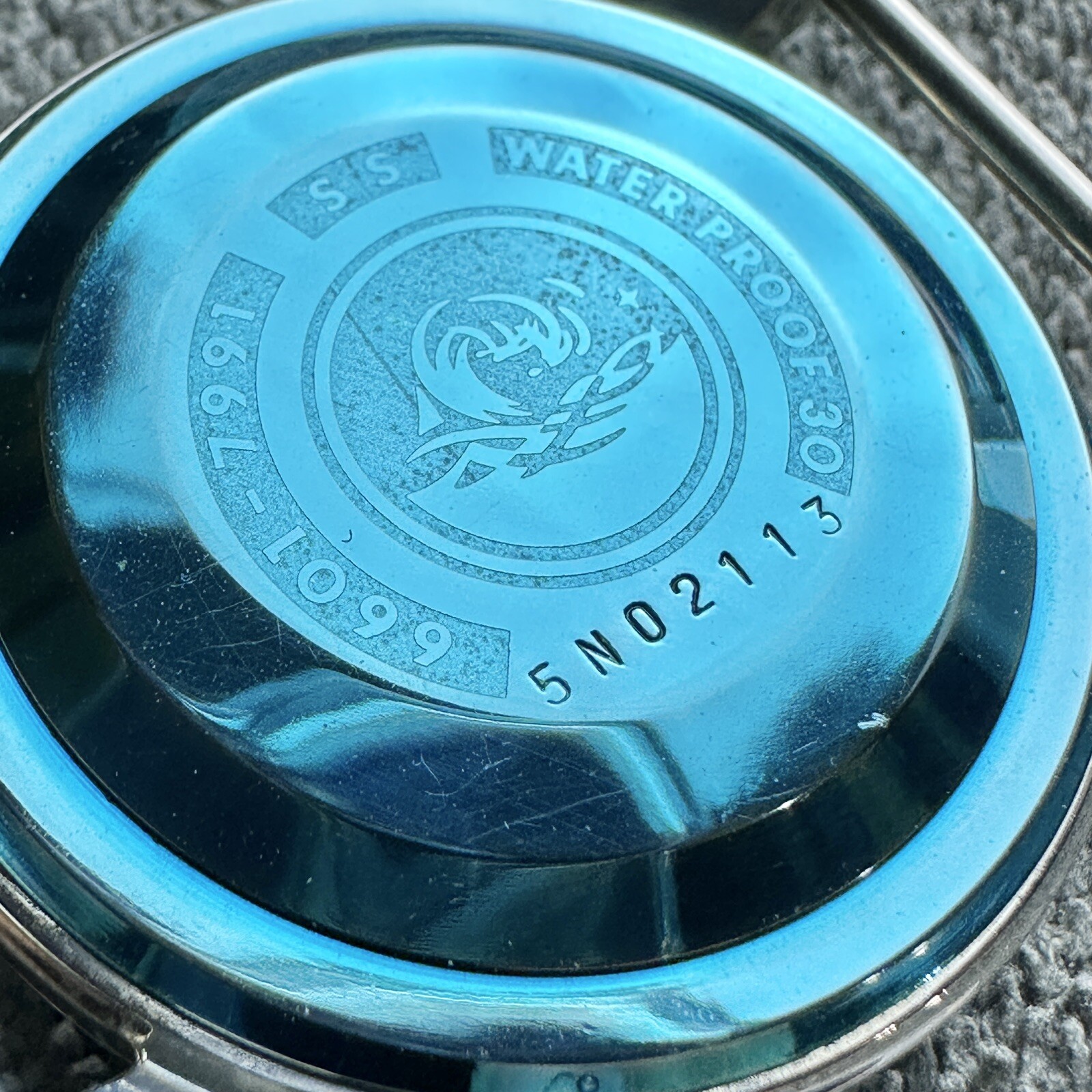NEW OLD STOCK ‘1965 VINTAGE SEIKO SILVER WAVE 6601-7991 CASE SET