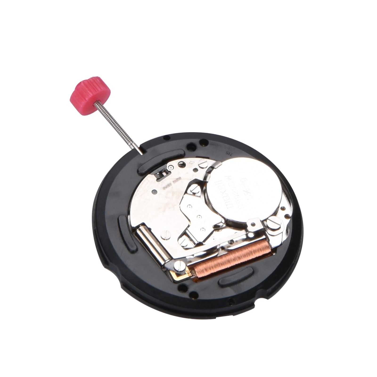 Watch Movement For Ronda 715 date at 3/6 Position W/Battery&Adjusting Stem