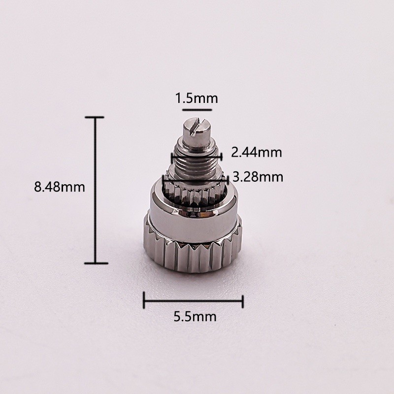 Generic Watch Pusher Button Fits Rolex Cal.4130 Daytona 116520 116500 WatchParts