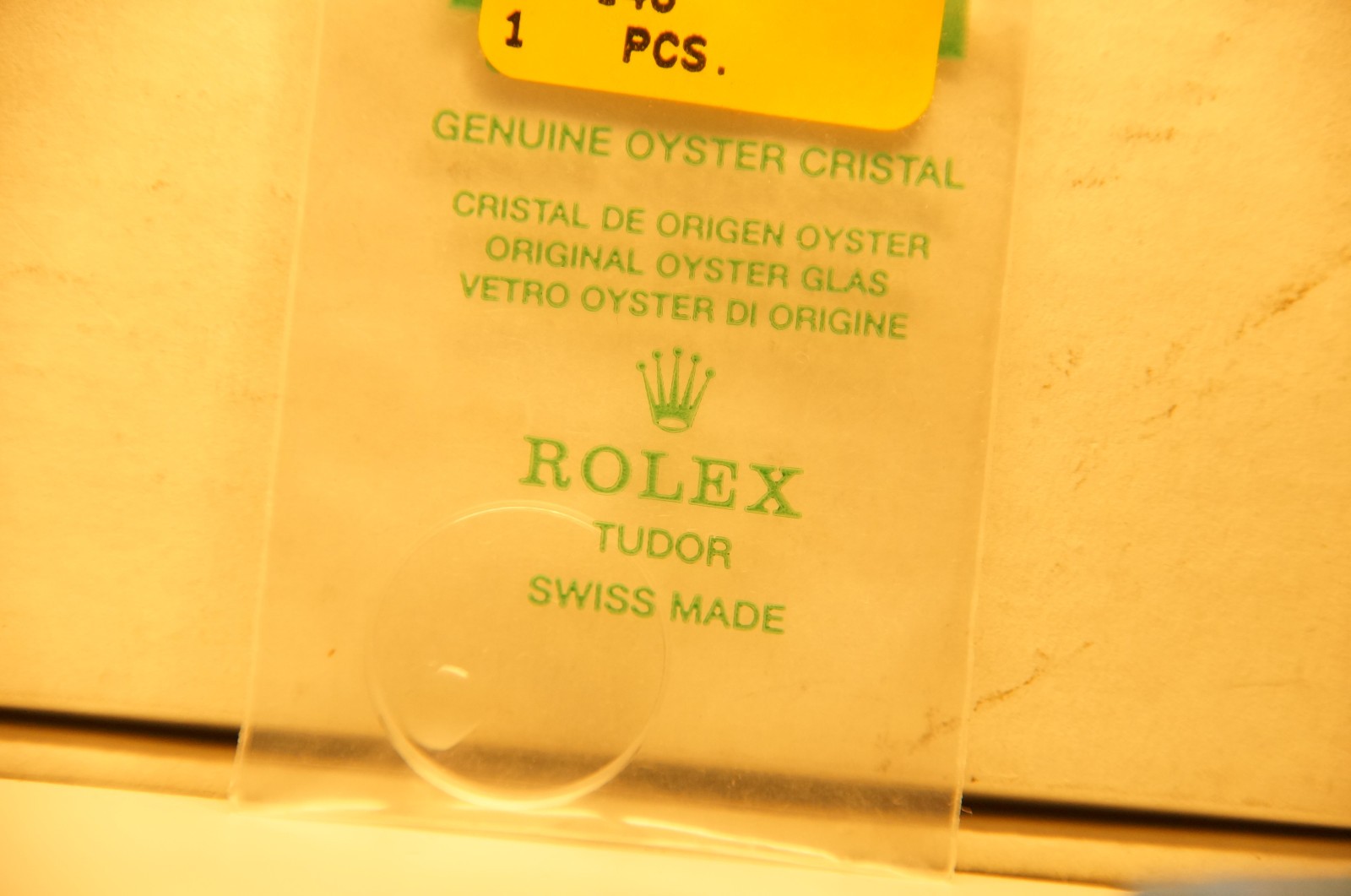Genuine Rolex Osyter cyclops acrylic crystal 25-148 New in factory packaging
