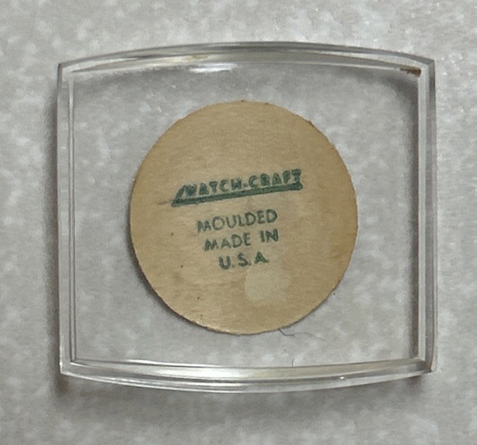 Vintage Genuine Watchcraft For HAMILTON P9C225 #208 Watch Crystal NOS