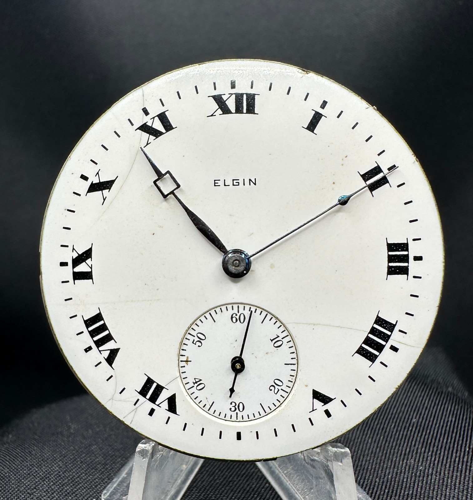 Vintage Elgin Model 6 Grade 290 16s 7j Pocket Watch Movement 1918