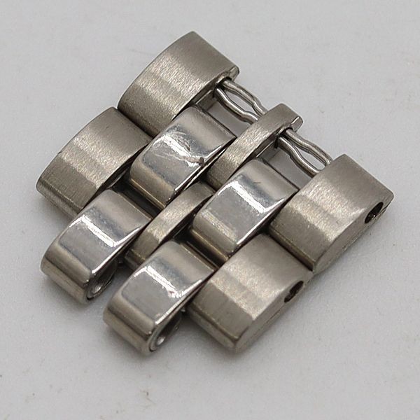 Omega Seamaster 1380 Bracelet Links 11mm Silver 2 Links