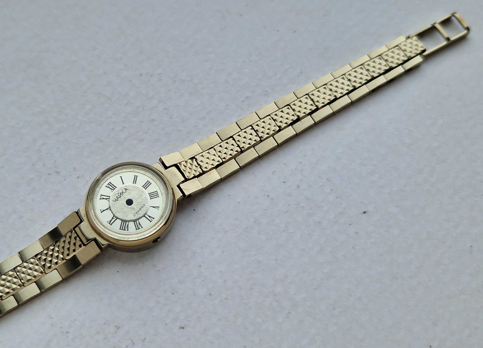 CASE for Vintage Soviet LADIES Mechanical Wristwatch CHAIKA. USSR.