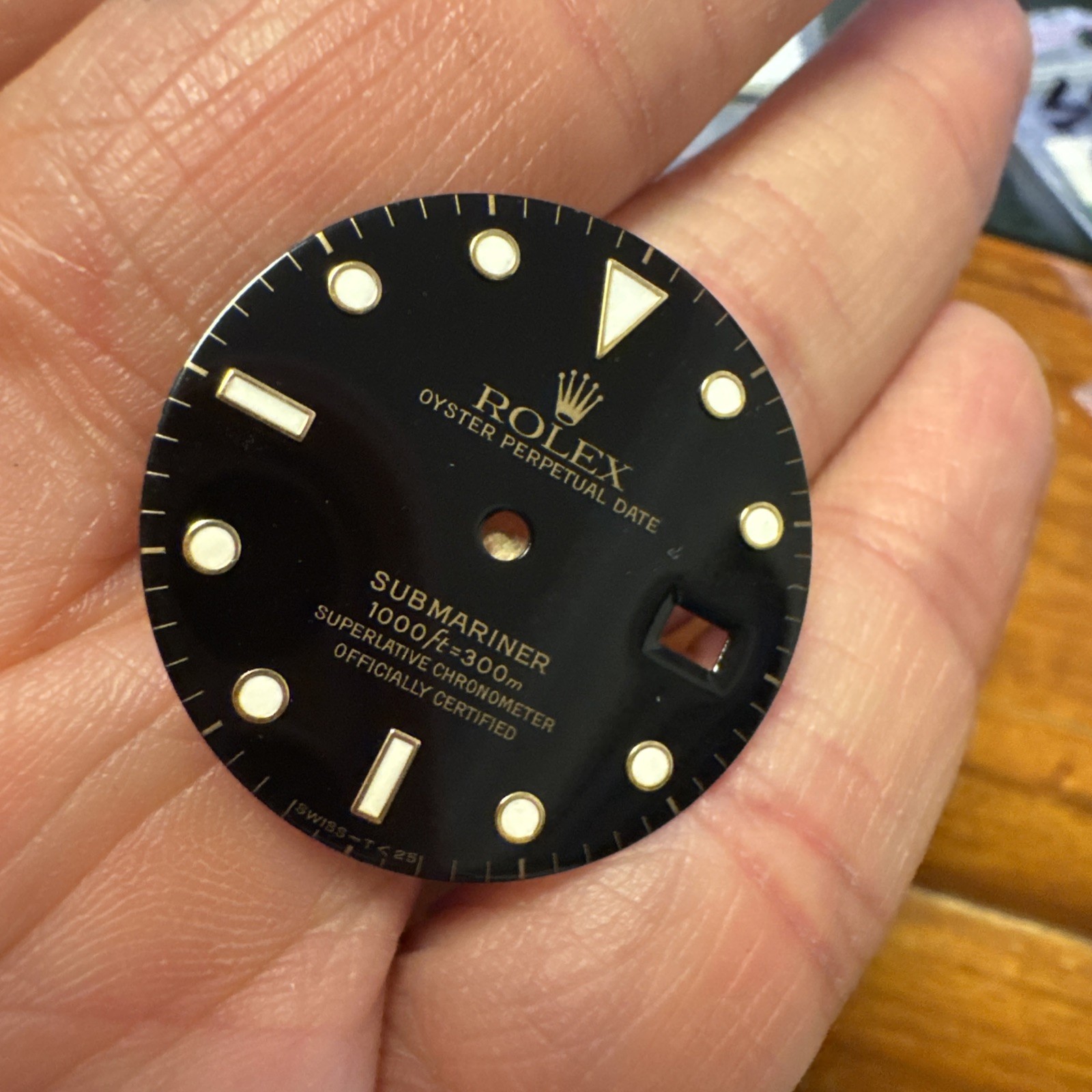 Original Rare Rolex Oyster Submariner 16618 16613 dial excellent condition (S1)