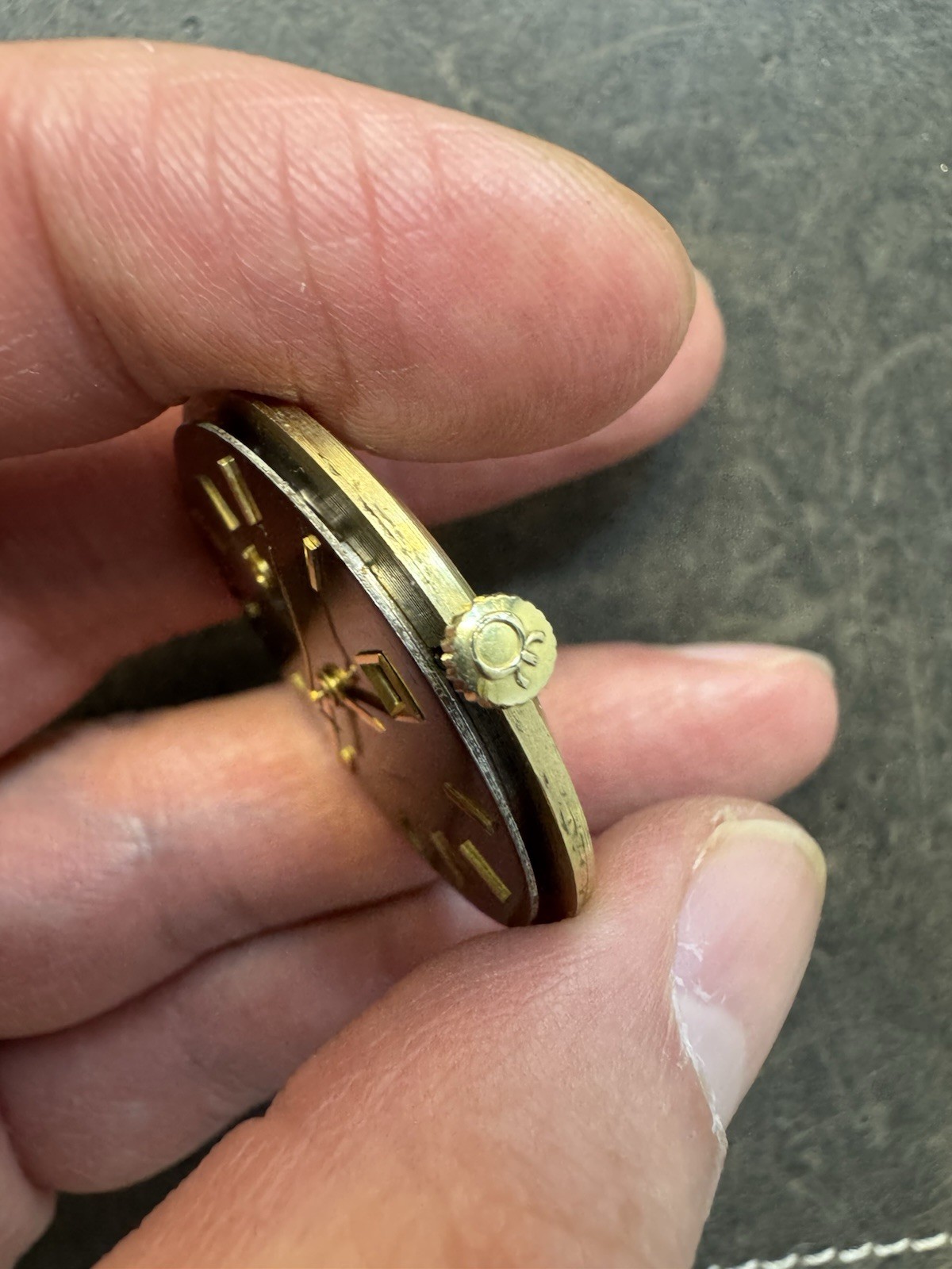 Vintage Milus Automatic Cal 522 Wrist Watch Movement Parts Working