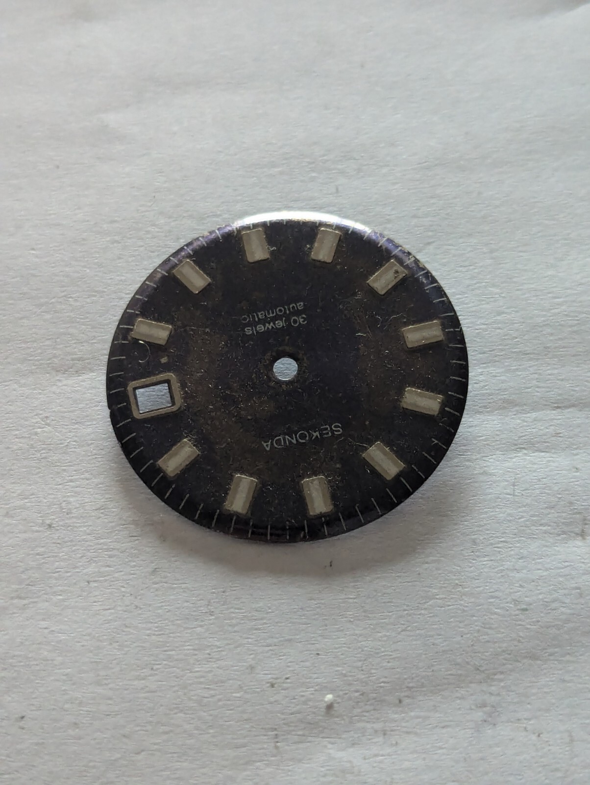 Vintage Poljot 2209 Sekonda Watch Dial (Unusual Colour & Nice Pattina