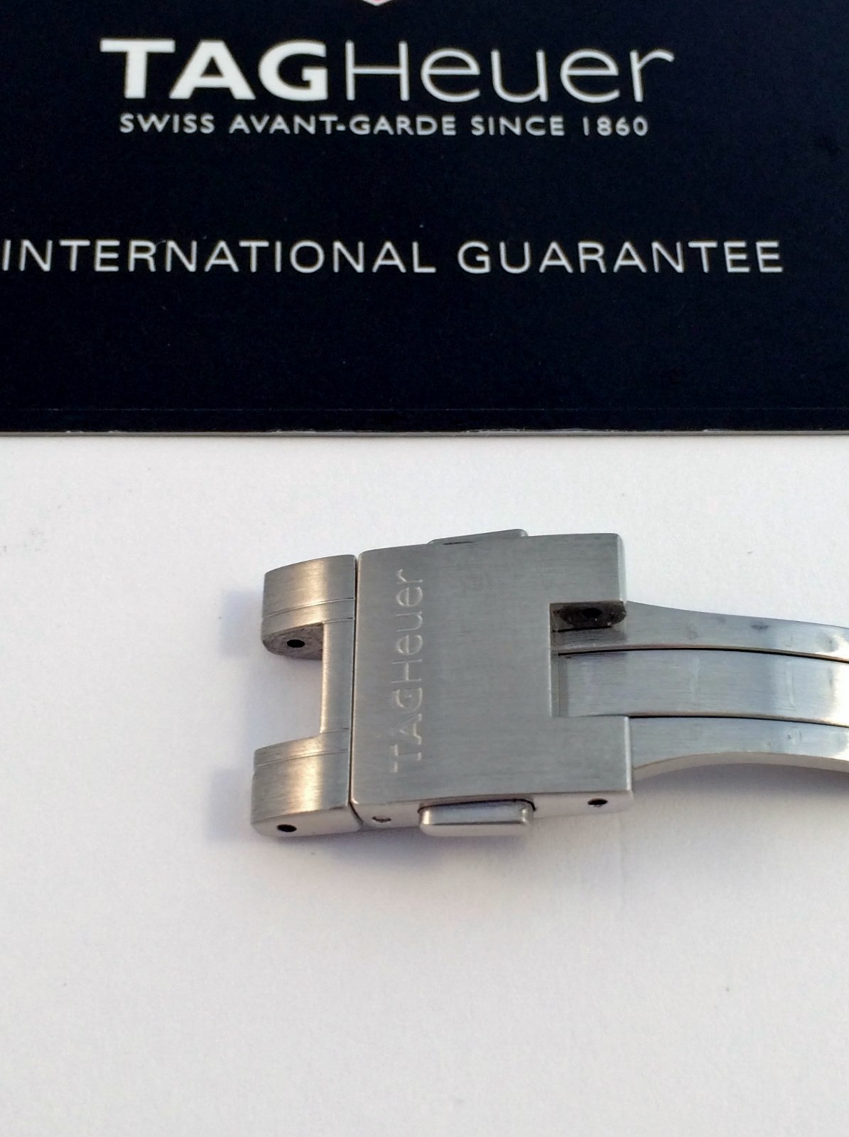Tag Heuer Carrera Stainless Steel Watch Clasp – New – 17mm width