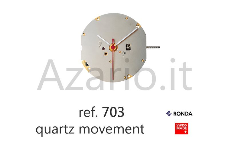 Ronda 703 Movement Quartz for Watch Swiss Watches