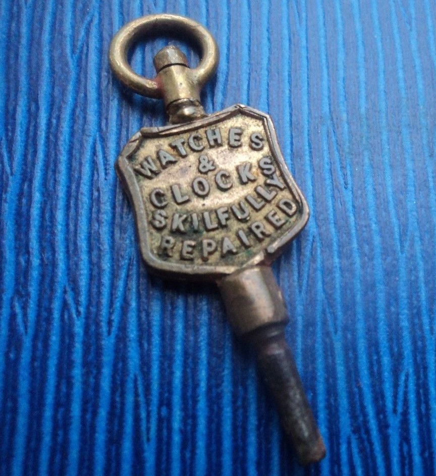 Advertising Pocket Watch Key – Fillans & Sons of Huddersfield , Yorkshire