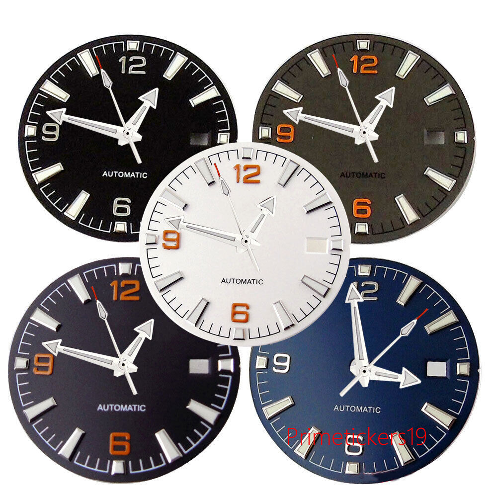 31mm Sterile Watch Dial Hands Fit NH35A NH36A Miyota8215 ETA2824 PT5000 Movement