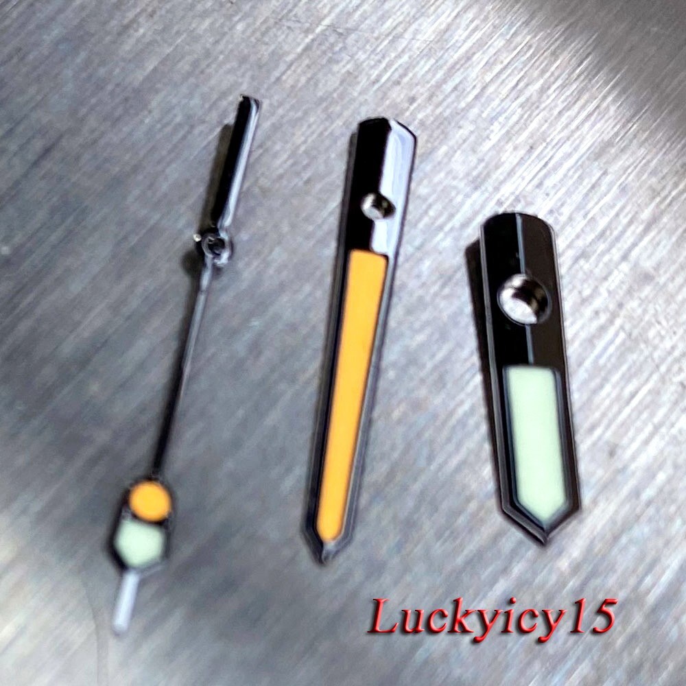 Accessories Black Edge Watch Hands Japan C3 Super Green Luminous For NH35 NH36