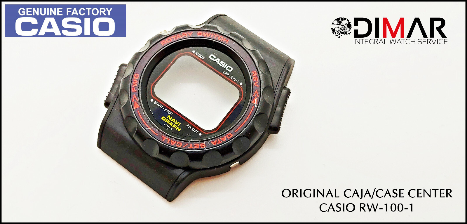 VINTAGE CASIO RW-100-1 BOX/CASE CENTER REPLACEMENT