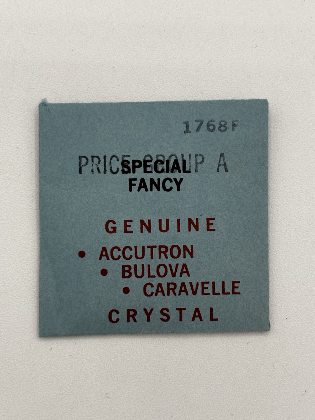 Bulova 3764 Watch Crystal #1768F