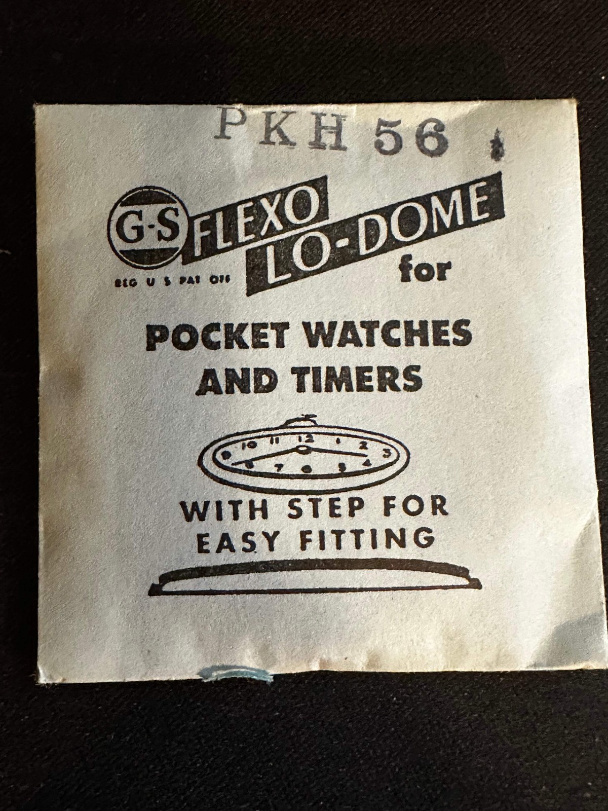 GS PKH56 Pocket Watch Crystal 48.2mm – New