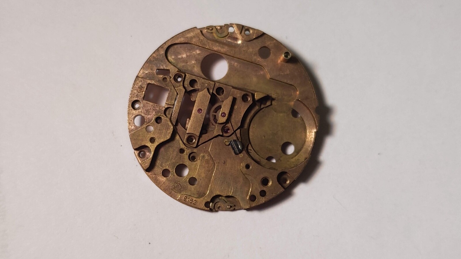 ESA 9162 mainplate pre-owned for watch repair